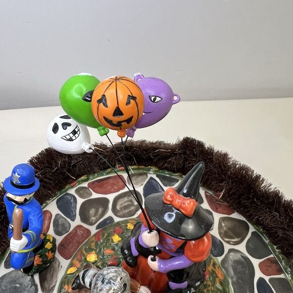 DEPT 56 BOBBING FOR APPLES Halloween Festival Spooky Village Accessories in Box - Picture 6 of 14